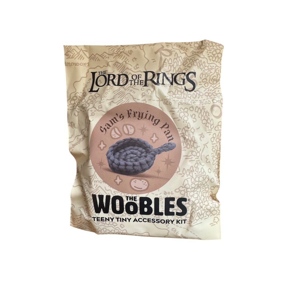 *Box Set Collectible* Woobles Lord of the Rings Tiny Sam's Frying Pan - Sealed